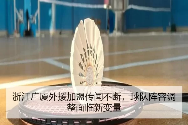 浙江广厦外援加盟传闻不断，球队阵容调整面临新变量